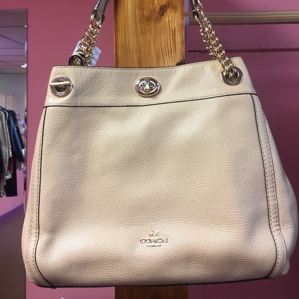 Coach Turnlock Edie Shoulder Bag